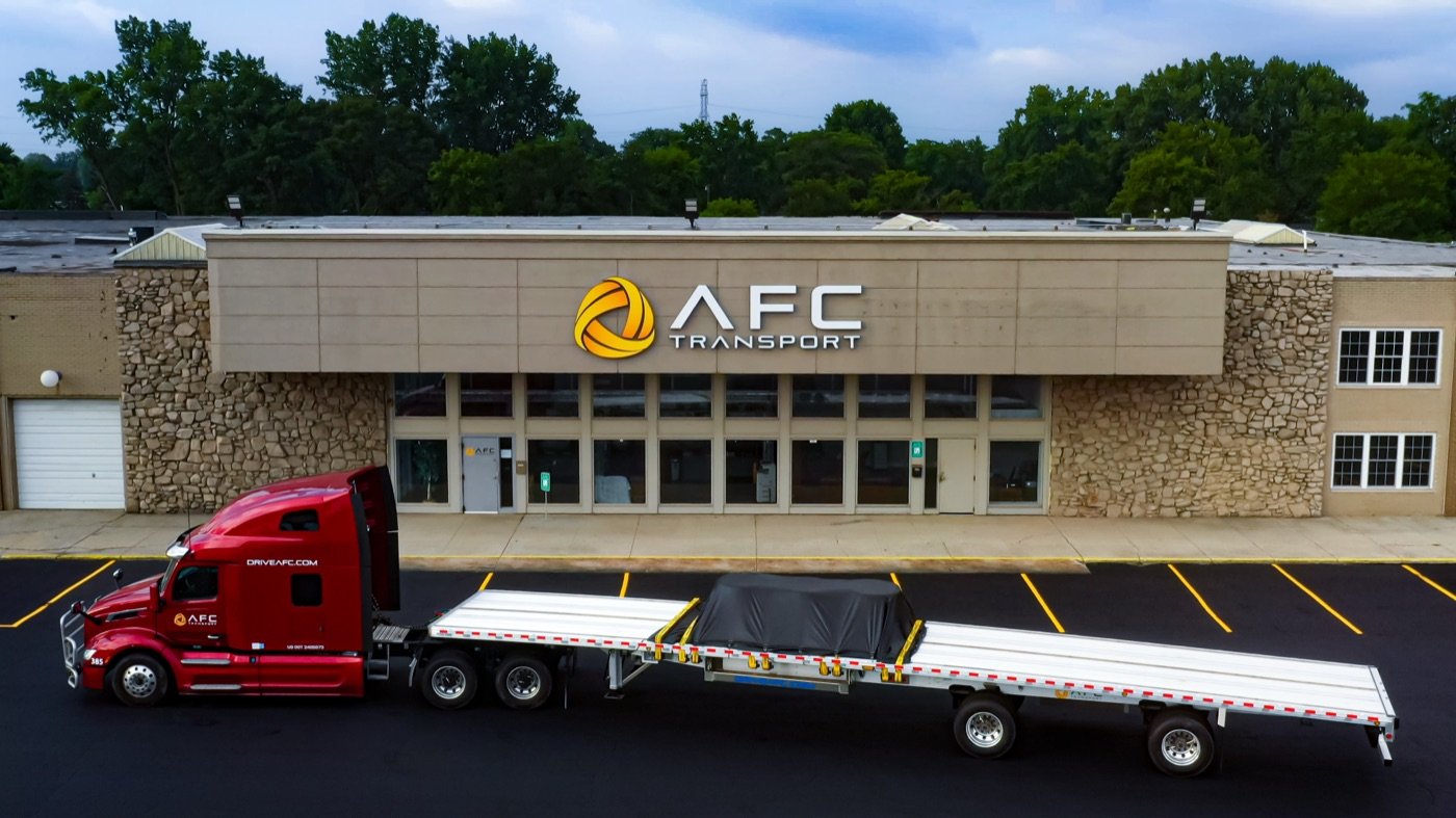 AFC Transport — out front at HQ